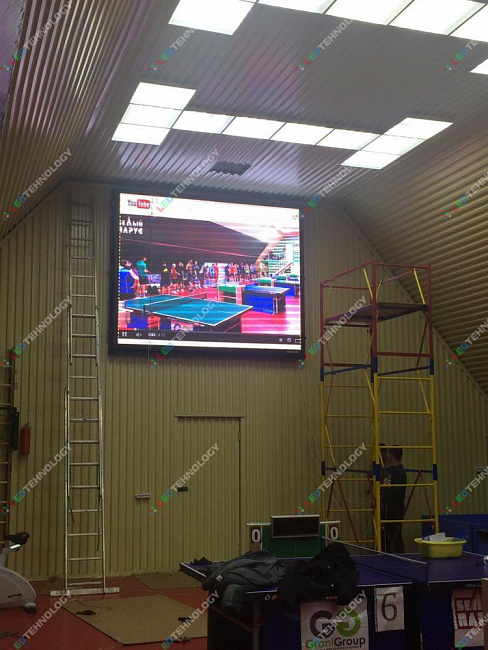 Видео светодиодного экрана для спорта г. Краснодар