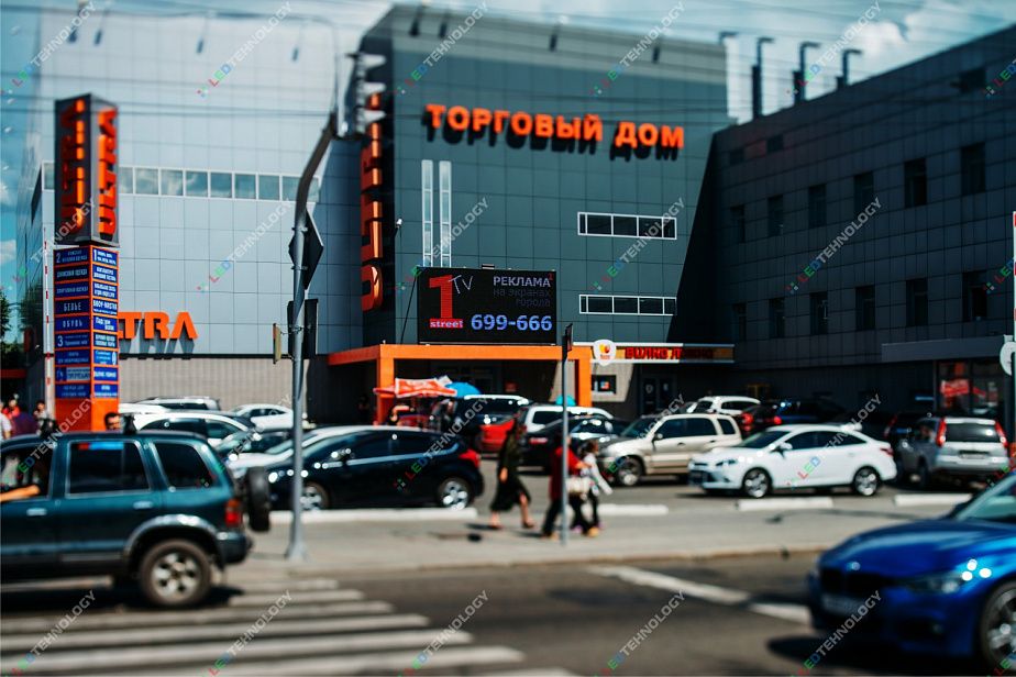 Светодиодный уличный экран Ультра г. Барнаул