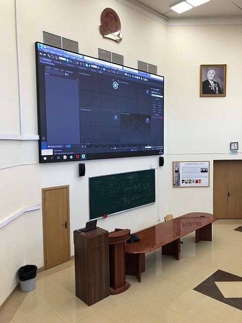 LED экран с модулем Р2,5 в Сеченовском университете