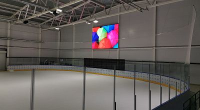 Проект светодиодного экрана для ледового дворца в Петрозаводске