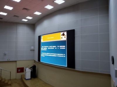 Установка светодиодного экрана в г.Железногорск 