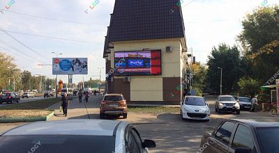 Светодиодный уличный экран Победы г. Пенза
