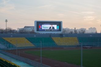 LED-экран на стадионе "Кубань"