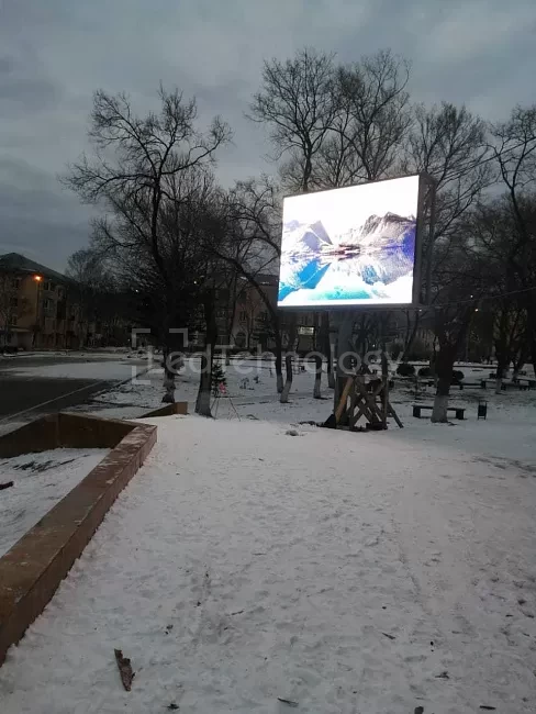 Led-экран для суровых климатических условий в Приморском крае