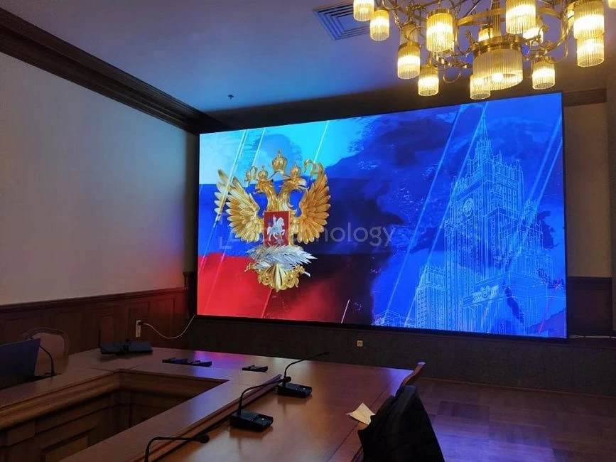Светодиодный экран для Министерства иностранных дел РФ