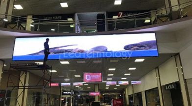 Рекламный led экран для ТЦ «Красная площадь», Краснодар