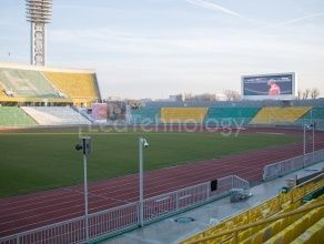 Светодиодный экран на стадионе «Кубань»
