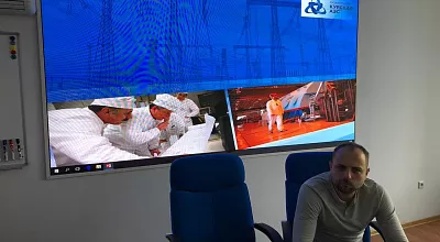 Система управления контентом для проведения собеседований  в конференц-зале Курчатовской АЭС