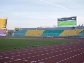 Светодиодный экран на стадионе "Кубань", г.Краснодар.