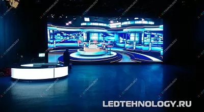 Светодиодный экран для телестудии «Белтелеком», Минск