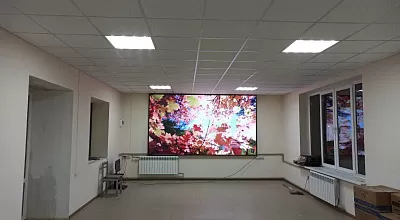 Светодиодный экран для Министерства здравоохранения в г. Нальчик