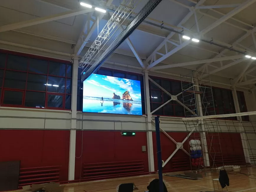 Спортивный светодиодный экран, г. Юрково