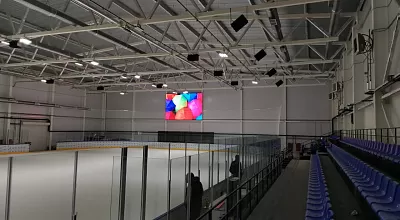 Светодиодный экран для трансляций в ледовом дворце