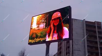 Светодиодный экран на билборде г. Юрга