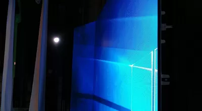 Быстроразборный экран для сцены - Учалинская филармония