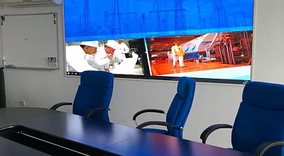 Система управления контентом с адаптированным ПО для конференц-зала Курчатовской АЭС